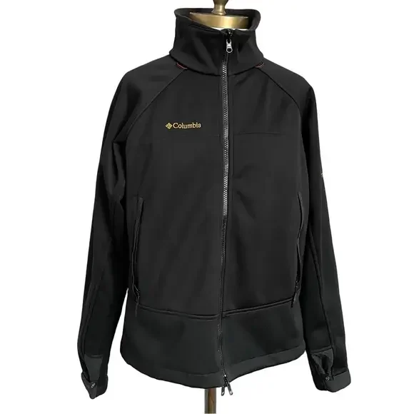 Columbia Black Titanium Interchange Waterproof Shell Jacket - Large - Picture 2 of 14